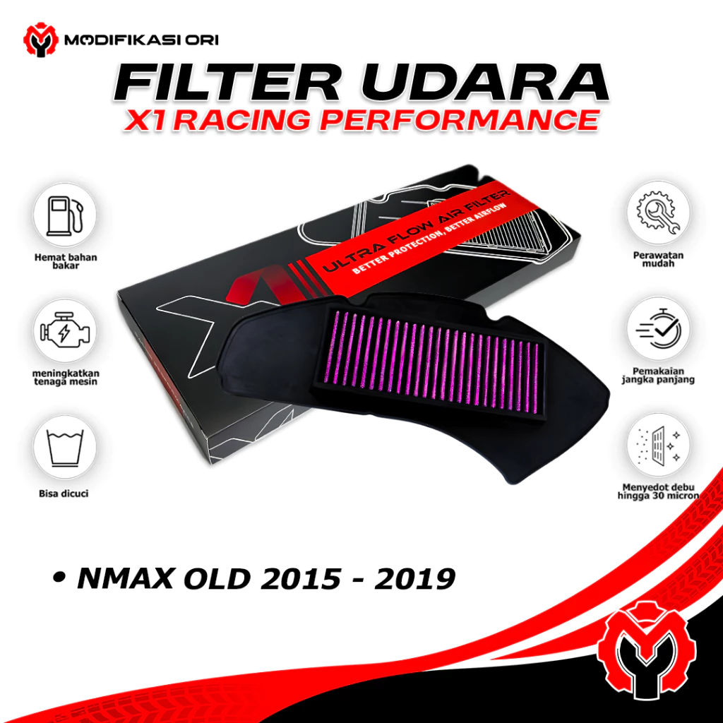 FILTER UDARA NMAX OLD X1 RACING