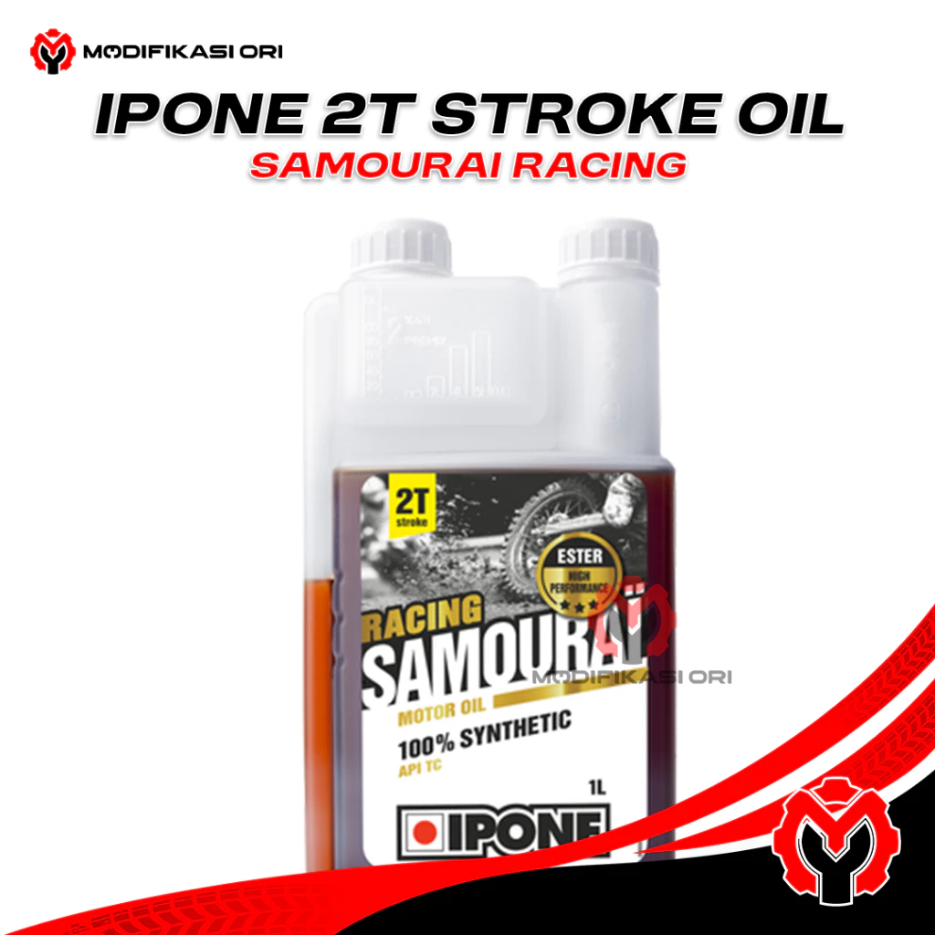 OLI MESIN 2T SAMOURAI RACING 1 LTR IPONE