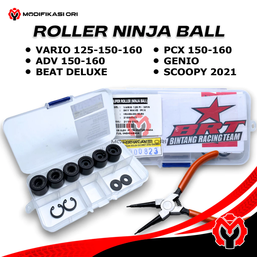 ROLLER NINJA BALL PCX-VARIO 125-GENIO BRT