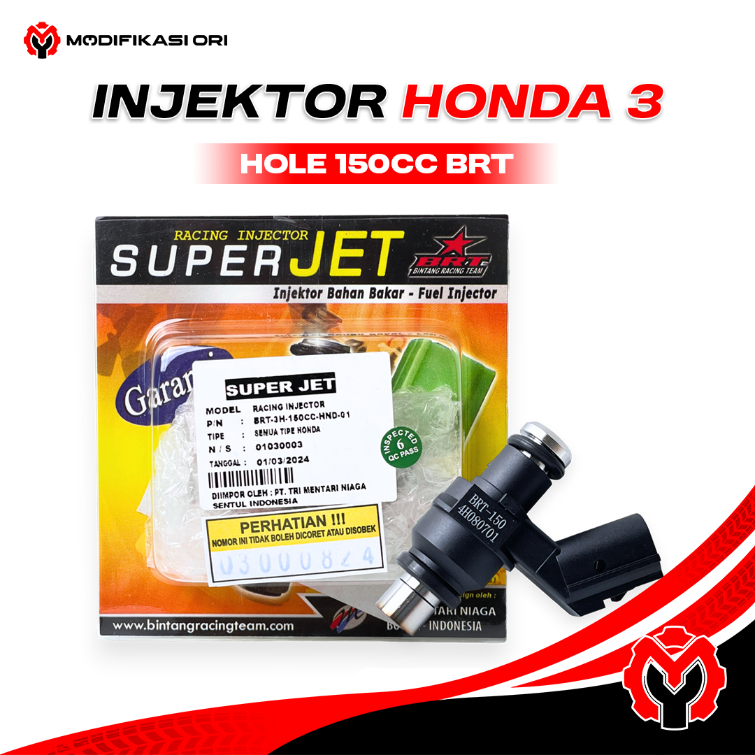 INJEKTOR HONDA 3 HOLE 150CC BRT