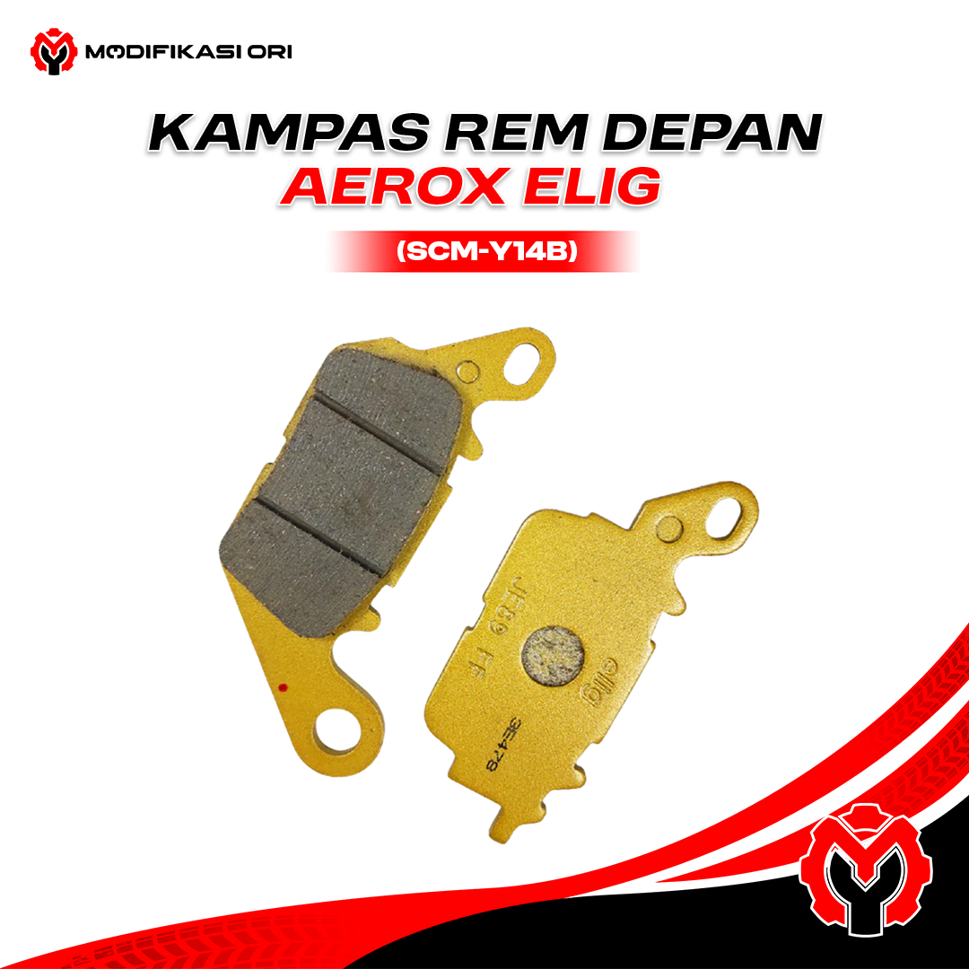 KAMPAS REM DEPAN AEROX (SCM-Y14B) ELIG