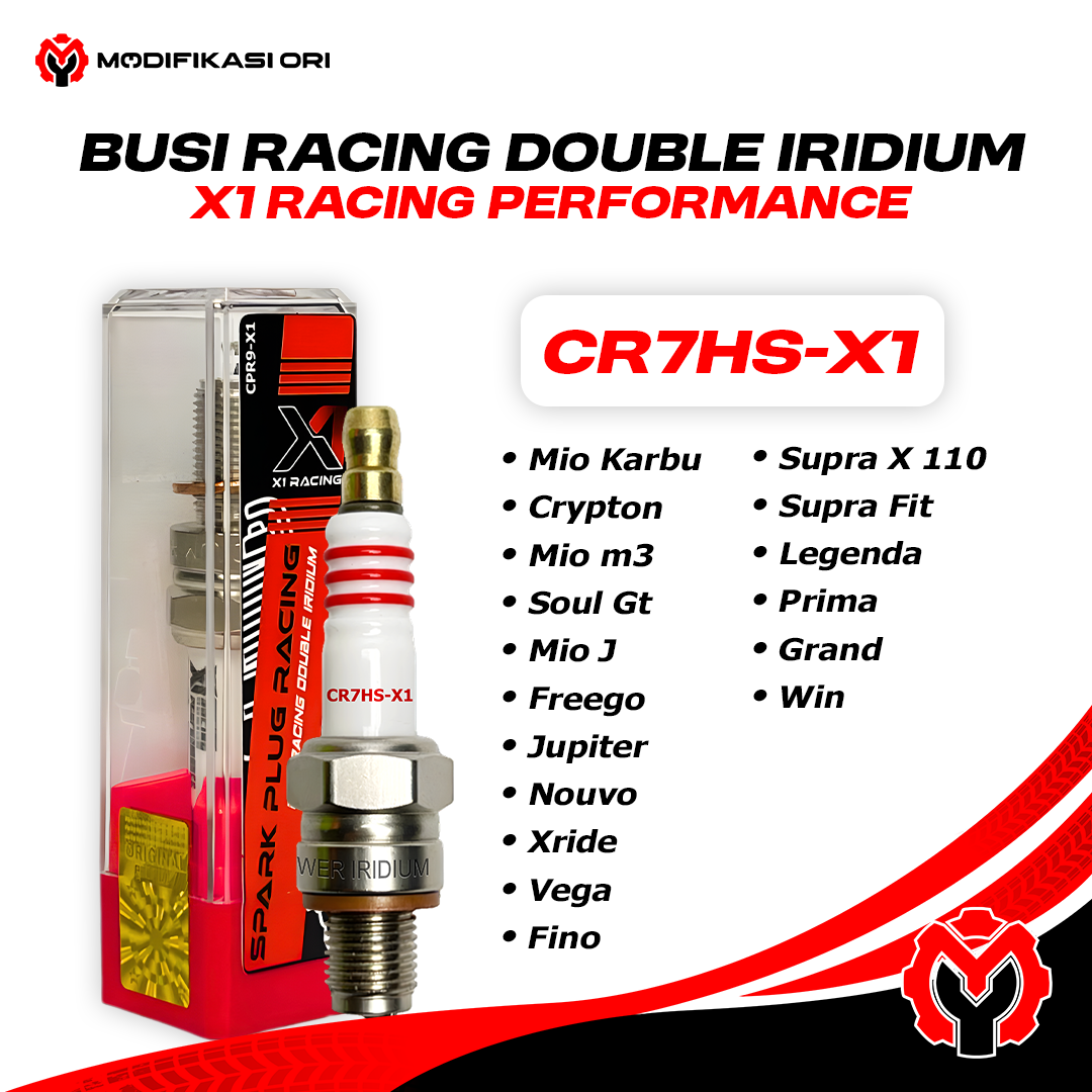 BUSI IRIDIUM PENDEK CR7HS X1 RACING