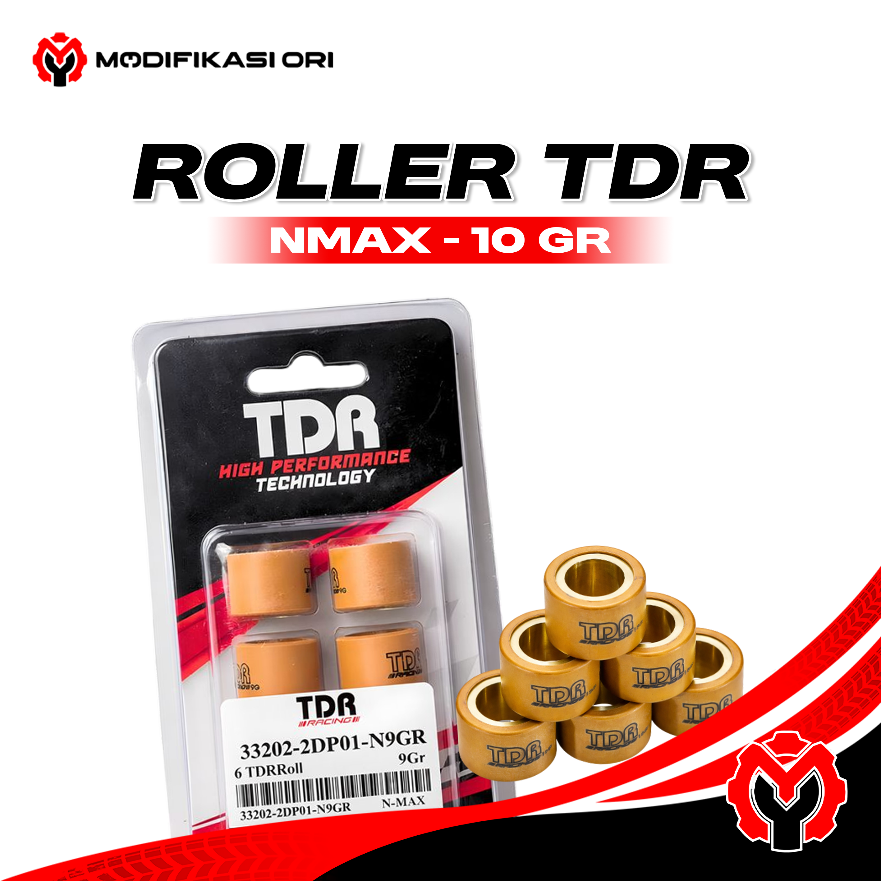 ROLLER 10GR NMAX TDR