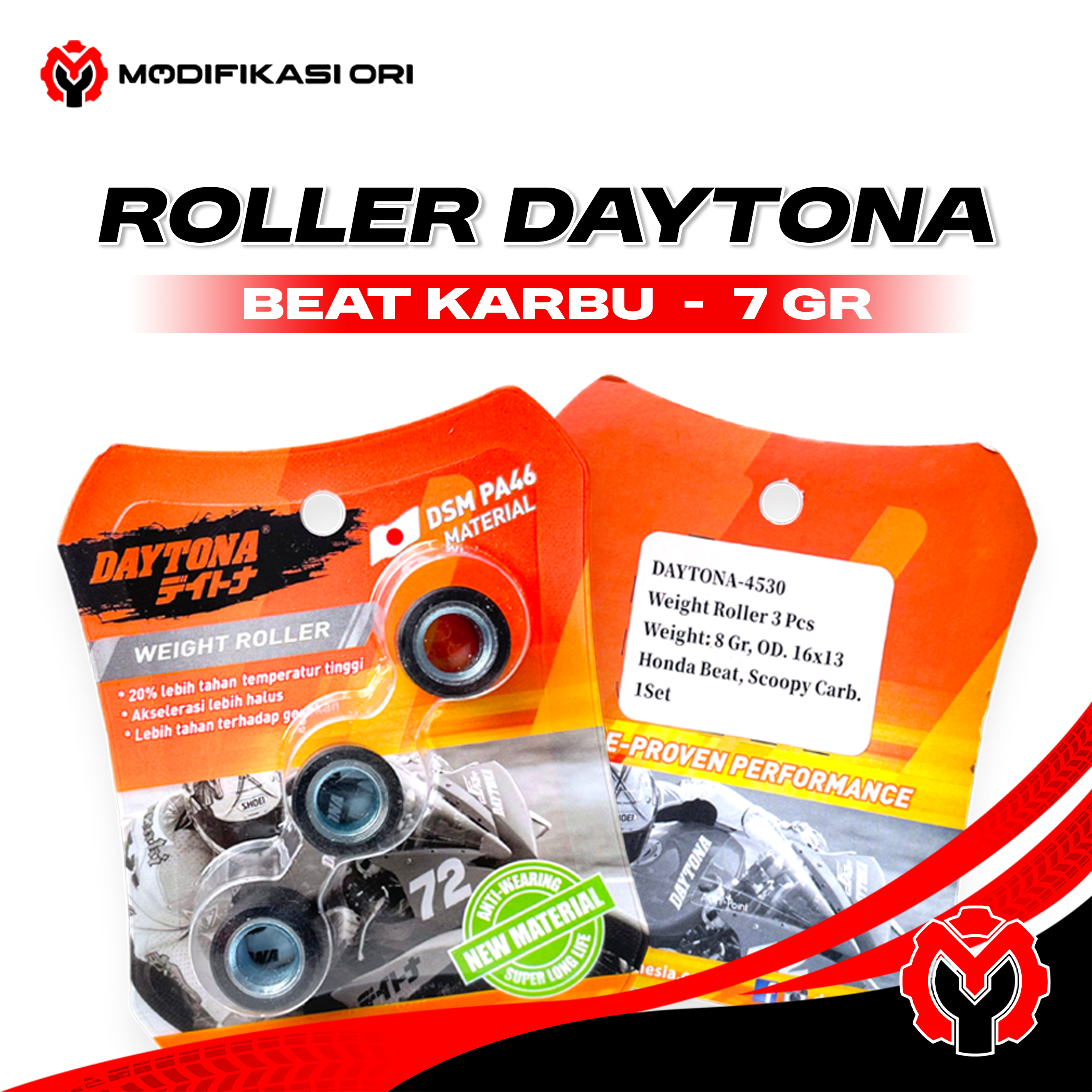 ROLLER 7GR BEAT KARBU DAYTONA