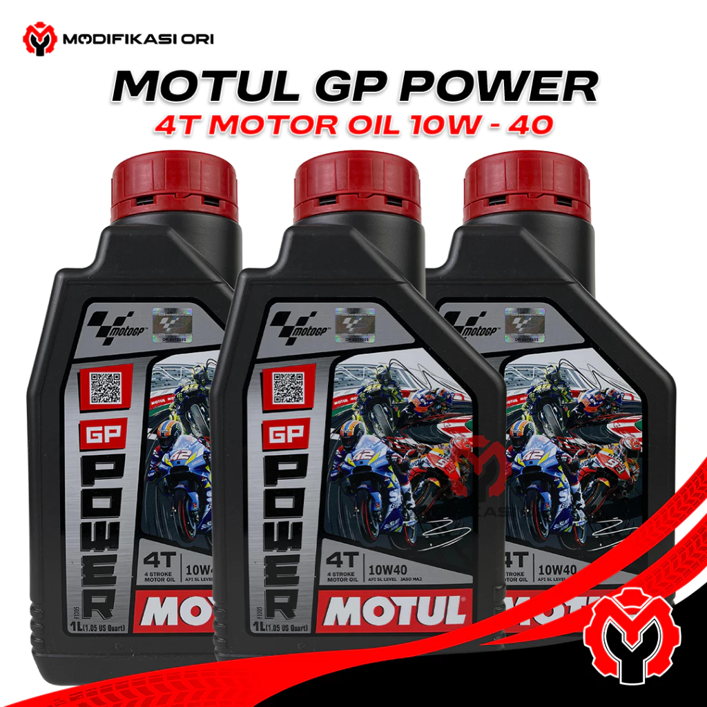 OLI MESIN GP POWER 10W-40 1 LTR MOTUL