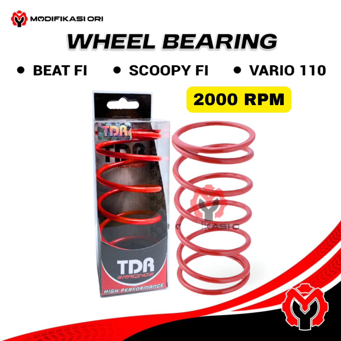 PER CVT BEAT FI 2000 RPM TDR