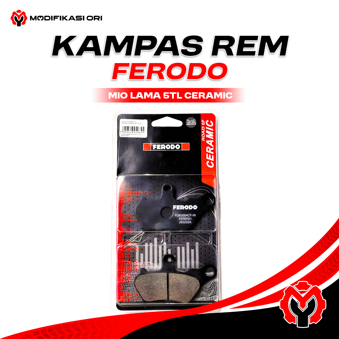 KAMPAS REM YAMAHA MIO LAMA 5TL CERAMIC FERODO