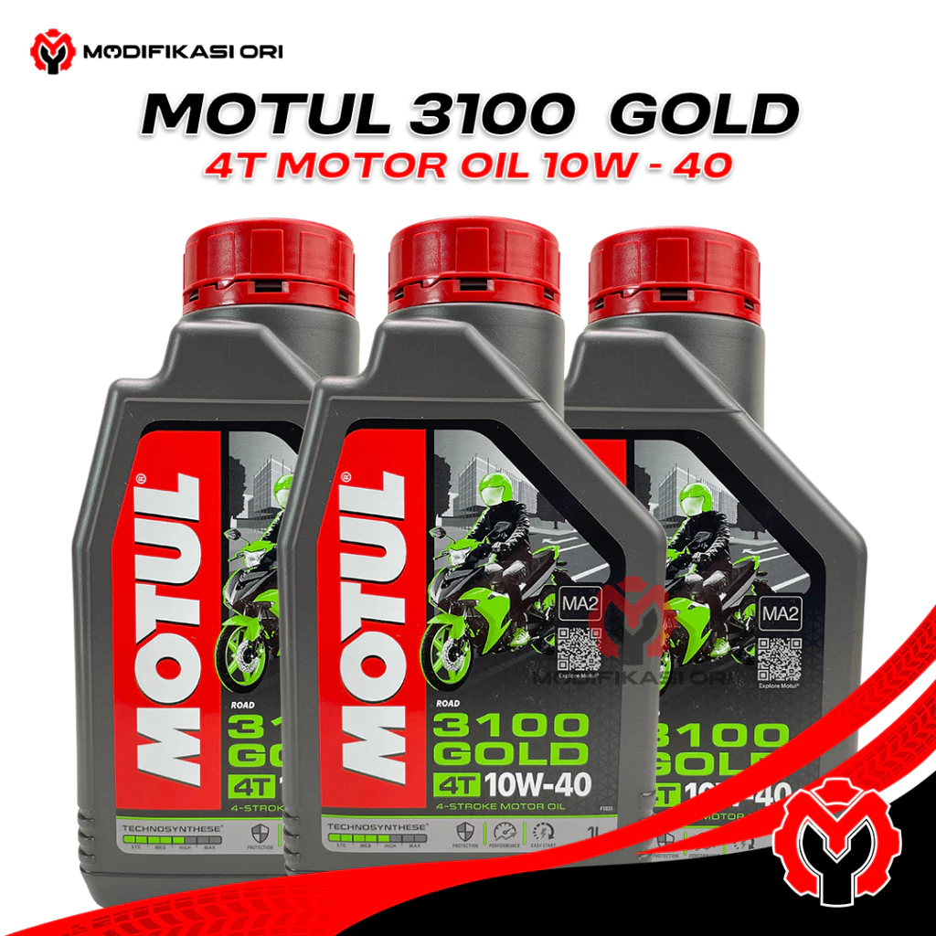 OLI MESIN GOLD 3100 10W-40 1 LTR MOTUL