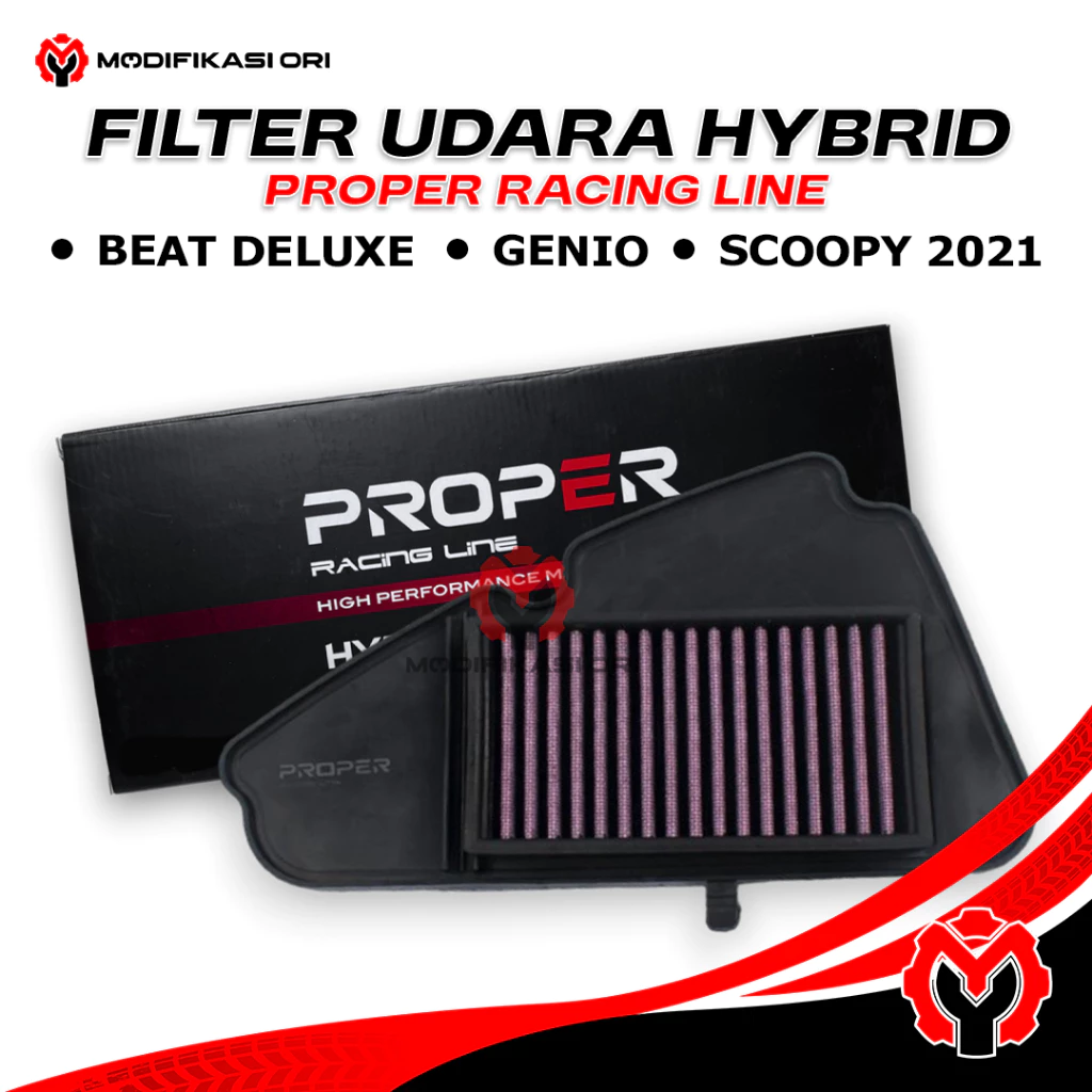 FILTER UDARA GENIO-BEAT DELUXE-SCOOPY 2021 PPROPER