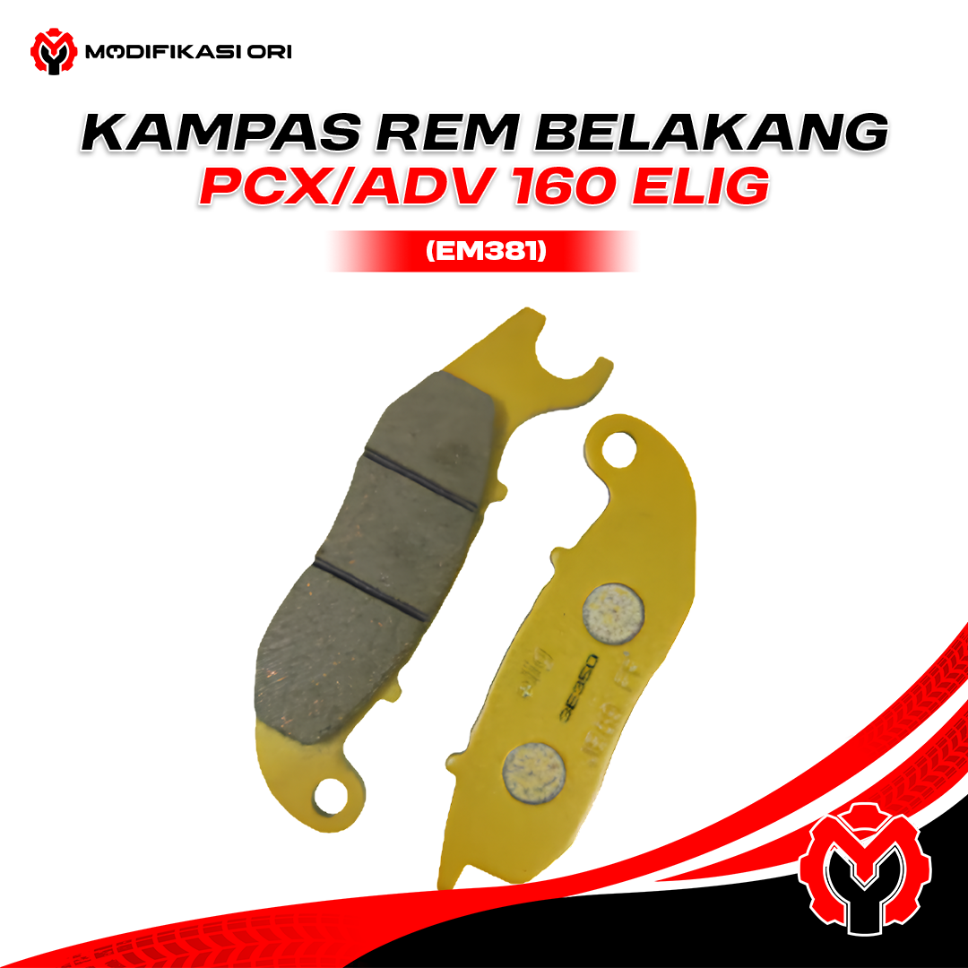 KAMPAS REM BELAKANG PCX/ADV 160 (EM381) ELIG