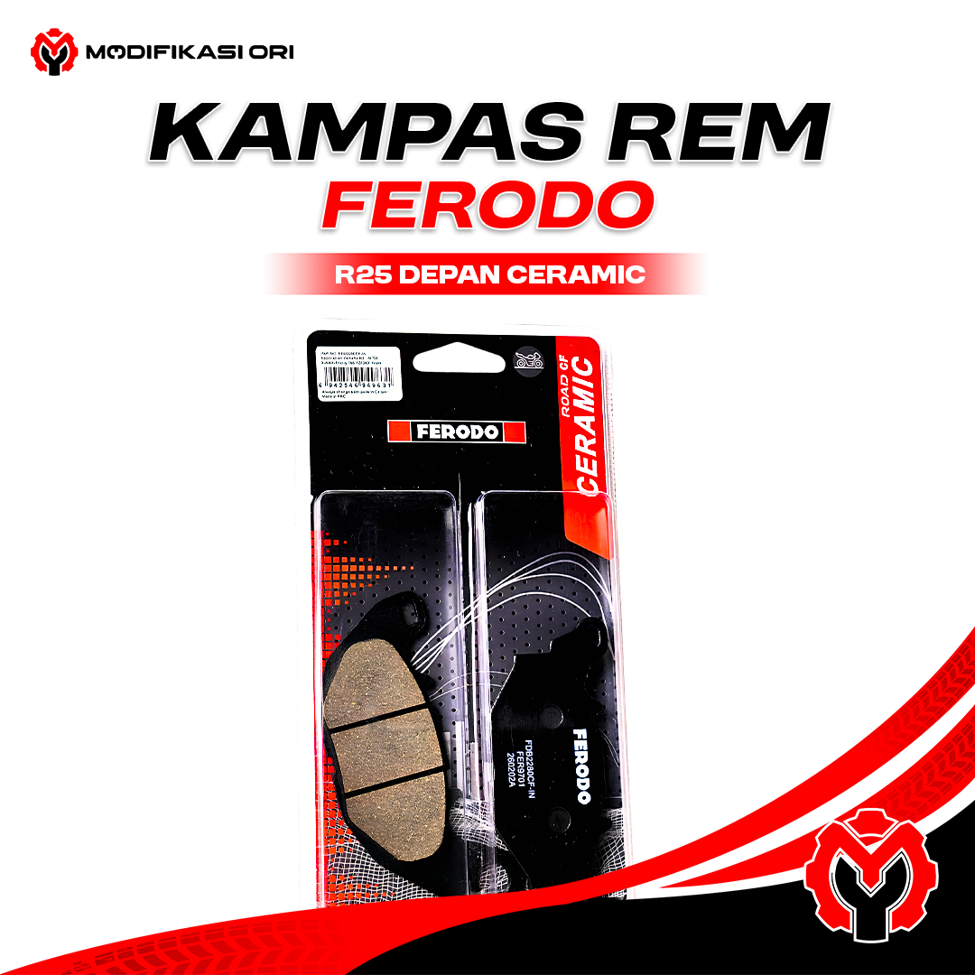 KAMPAS REM YAMAHA R25 DEPAN CERAMIC FERODO