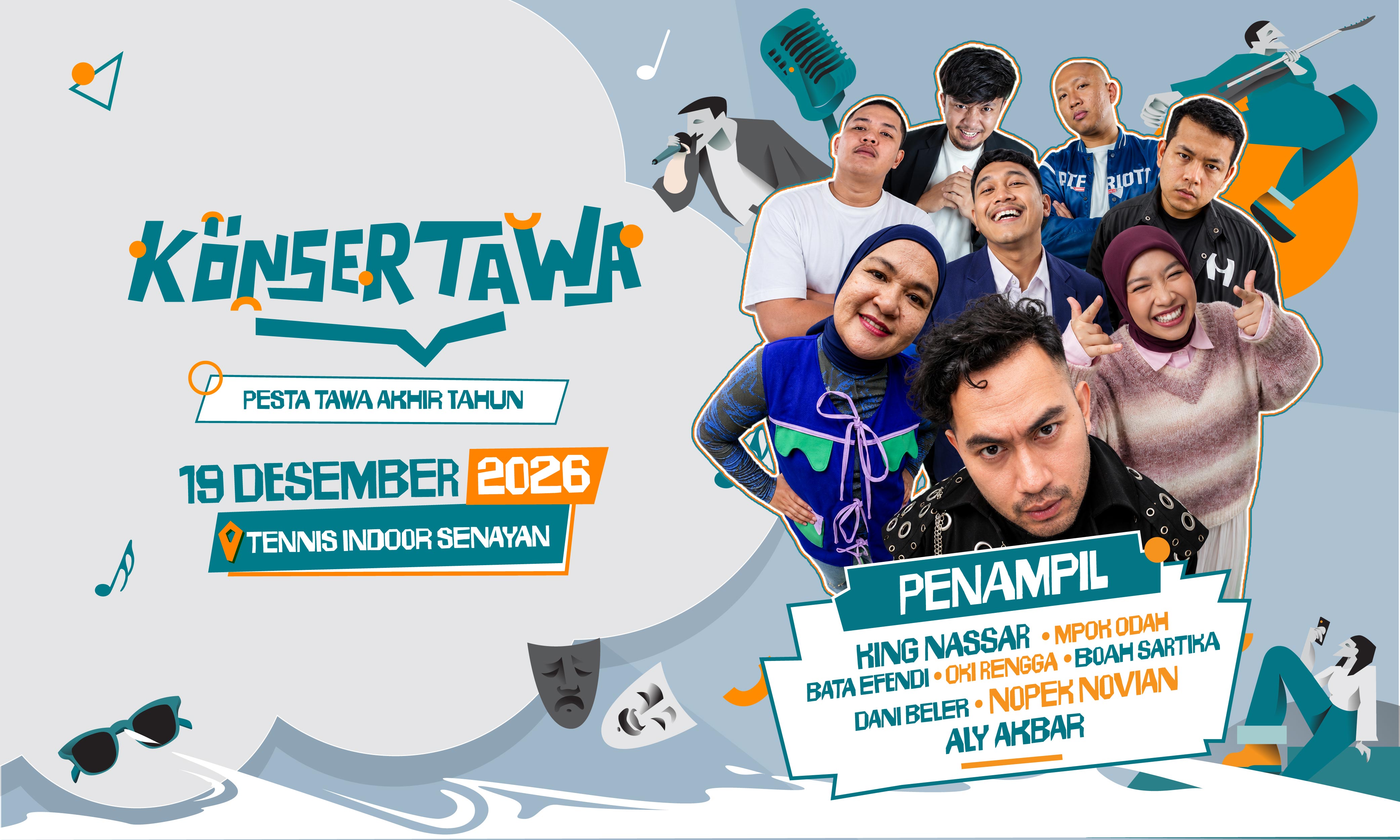 KONSER TAWA!