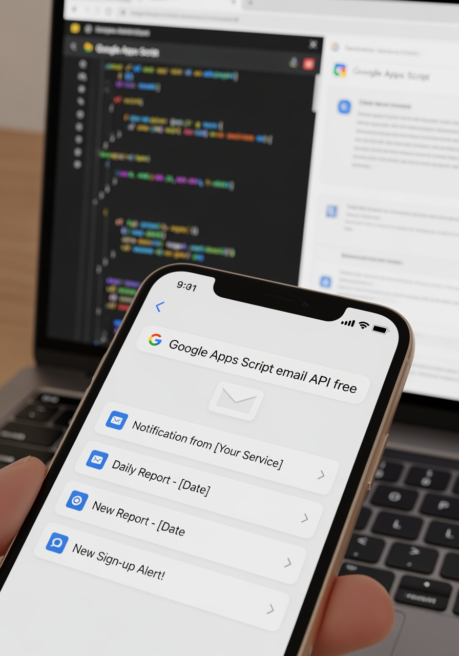 Gratis! API Email Sendiri dengan Google Apps Script
