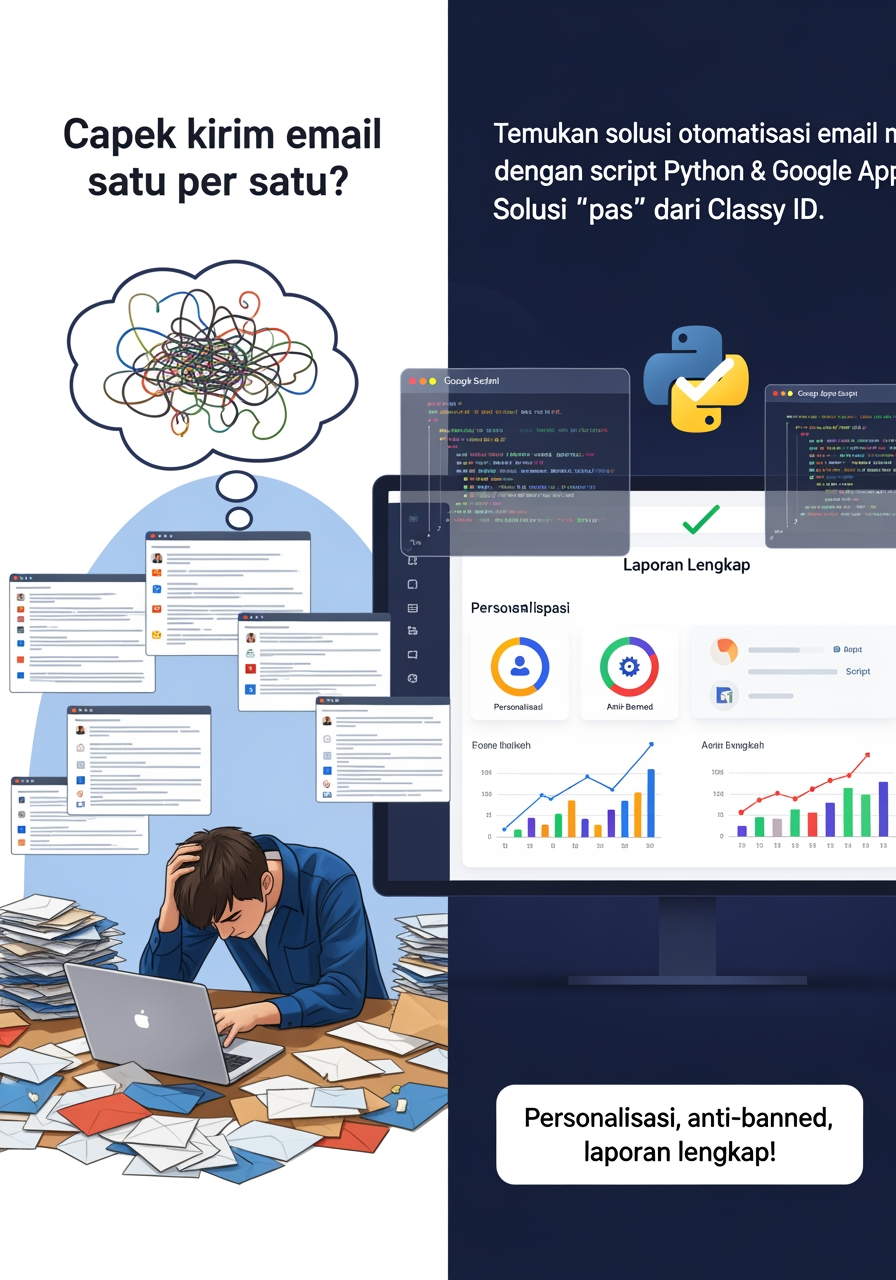 Otomatisasi Email Massal: Python, Google Apps Script & Gmail