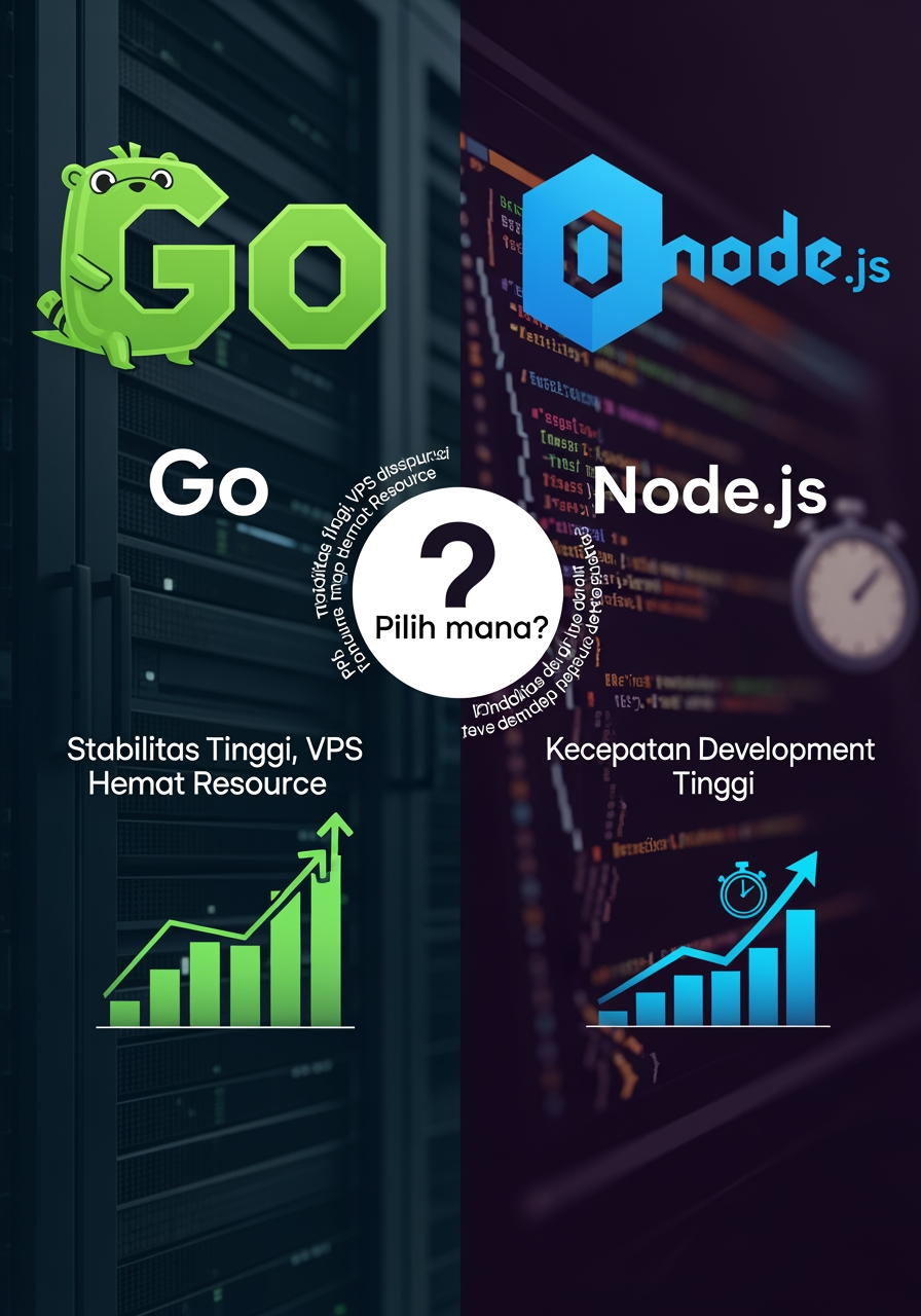 Go vs Node.js: Perbandingan Lengkap untuk WhatsApp Bot Backend