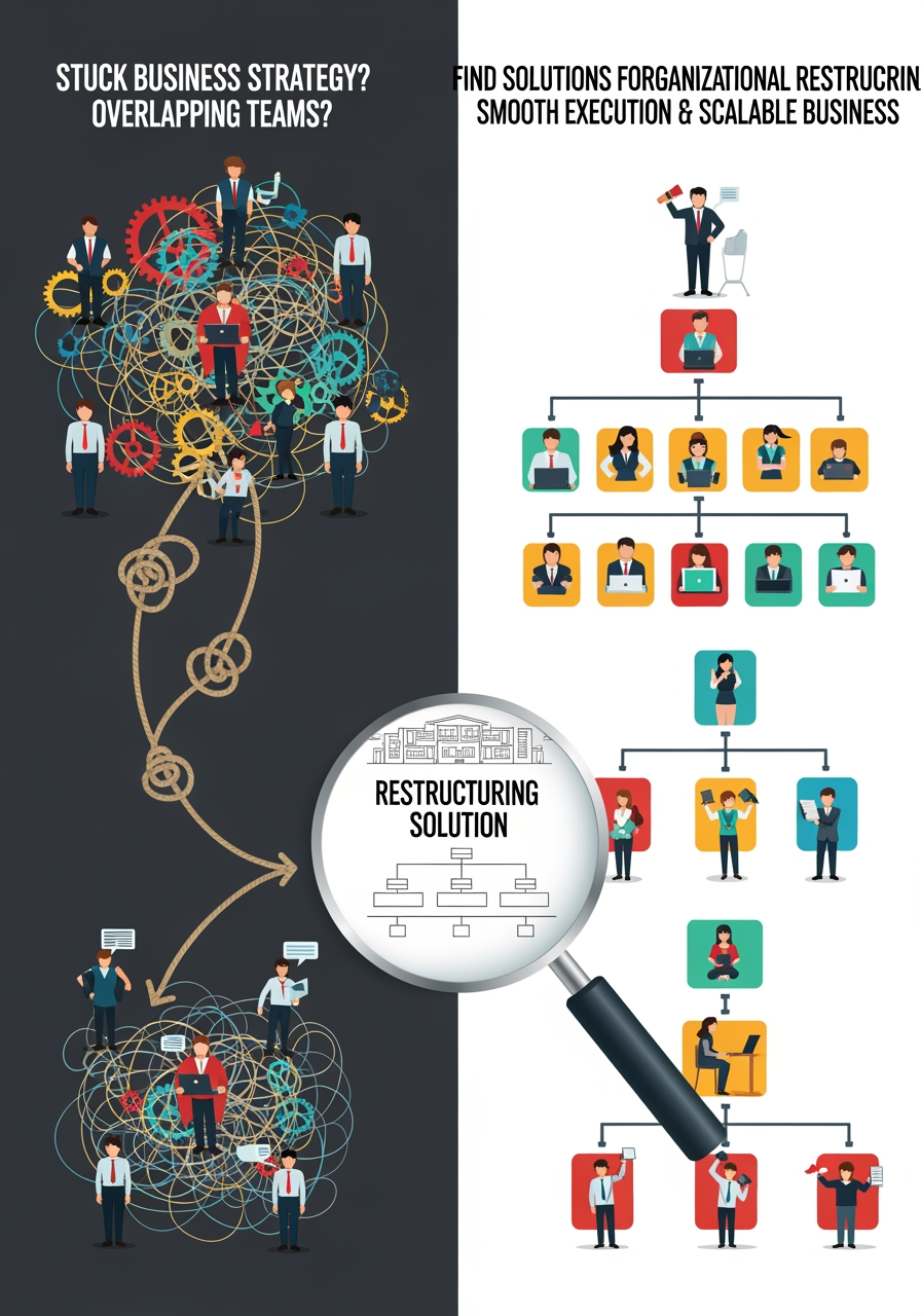 Tata Ulang Struktur Organisasi: Kunci Sukses Eksekusi Strategi Bisnis