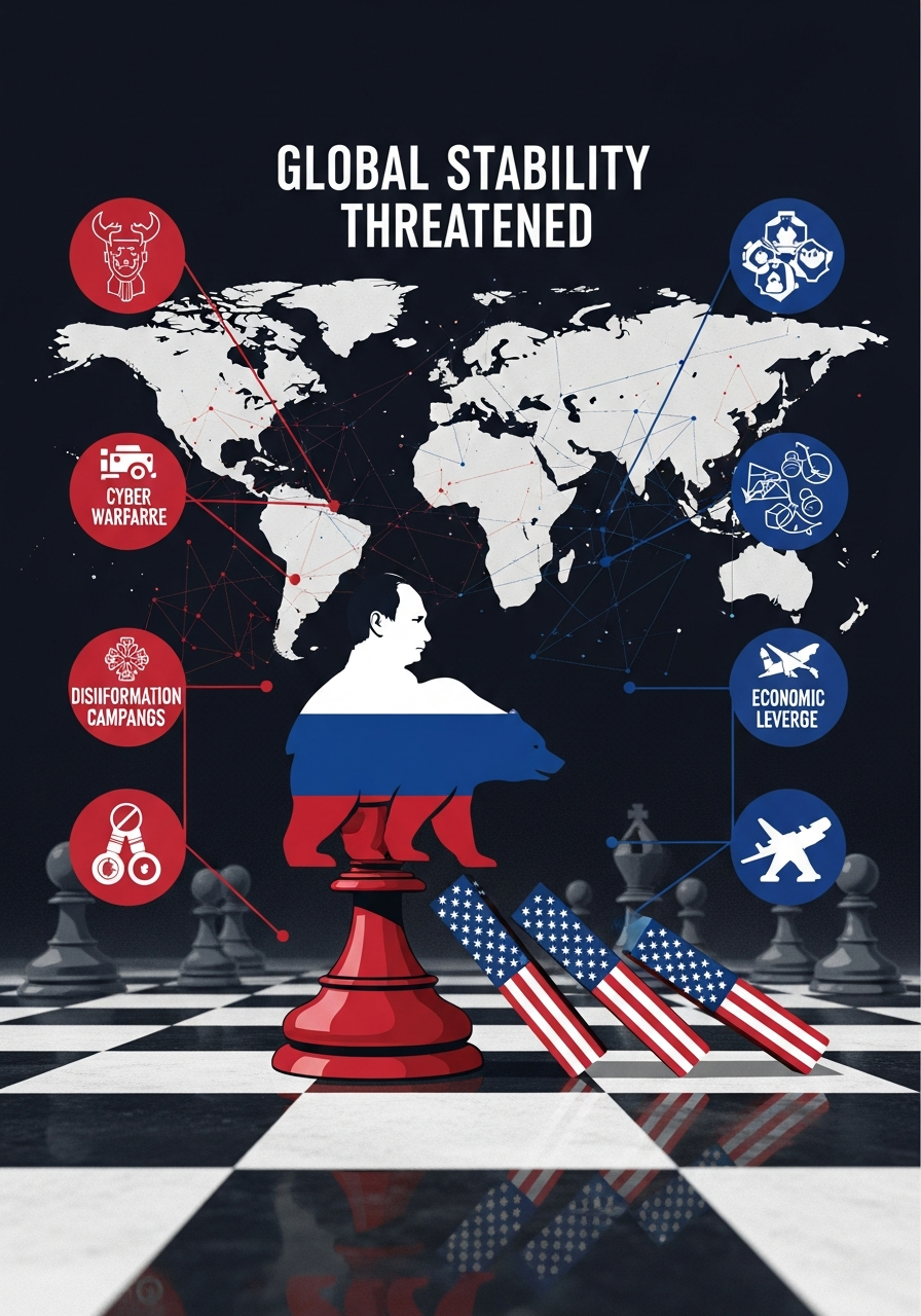 Strategi Putin: Mengguncang Dominasi Global Amerika Serikat