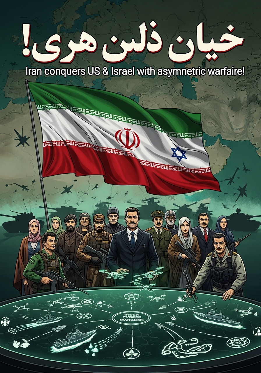 Perang Asimetris Iran: Strategi Cerdas Hadapi Dominasi Militer AS & Israel
