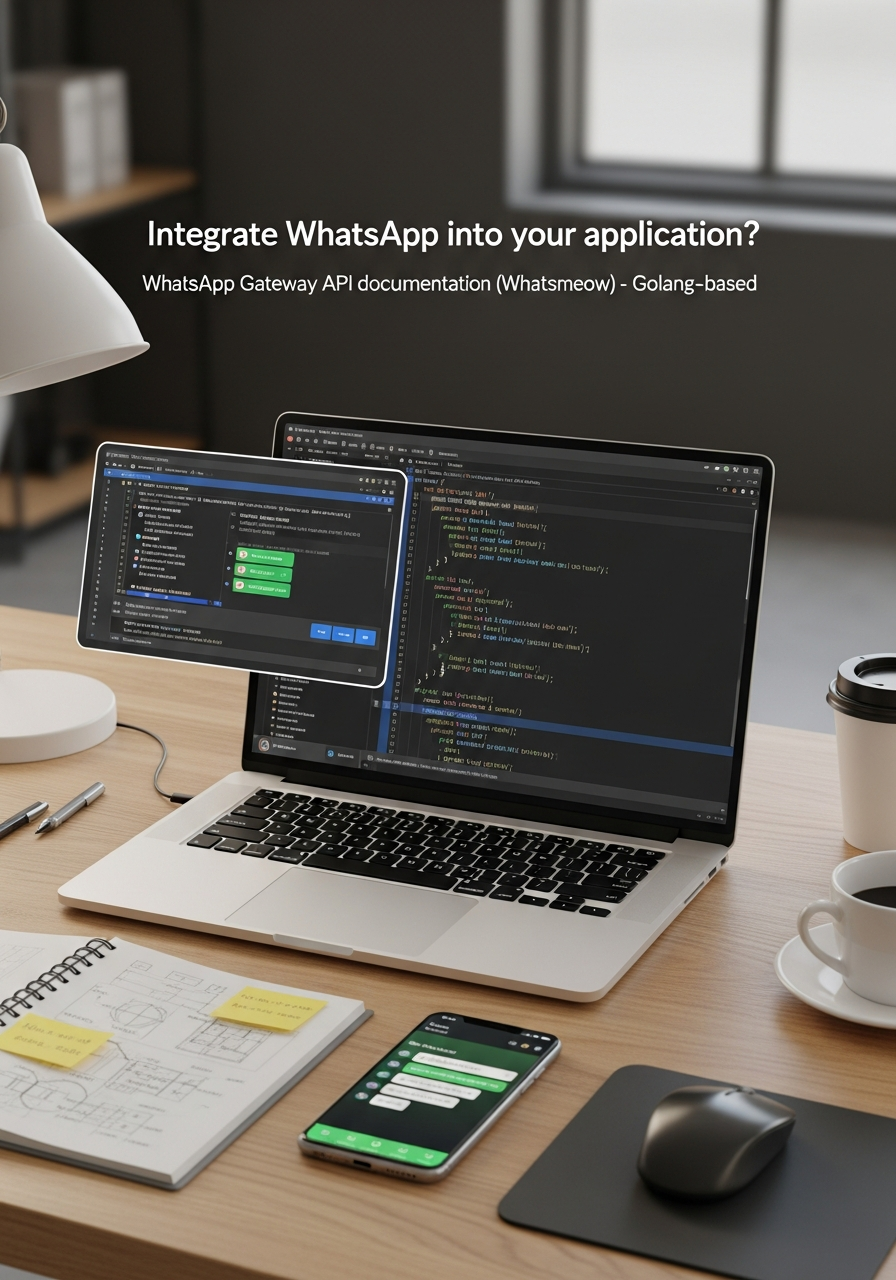 Dokumentasi API WhatsApp Gateway Golang (Whatsmeow) Terlengkap