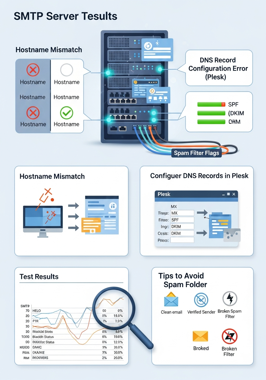 Konfigurasi SMTP Server di Plesk: Panduan Lengkap Bebas Spam