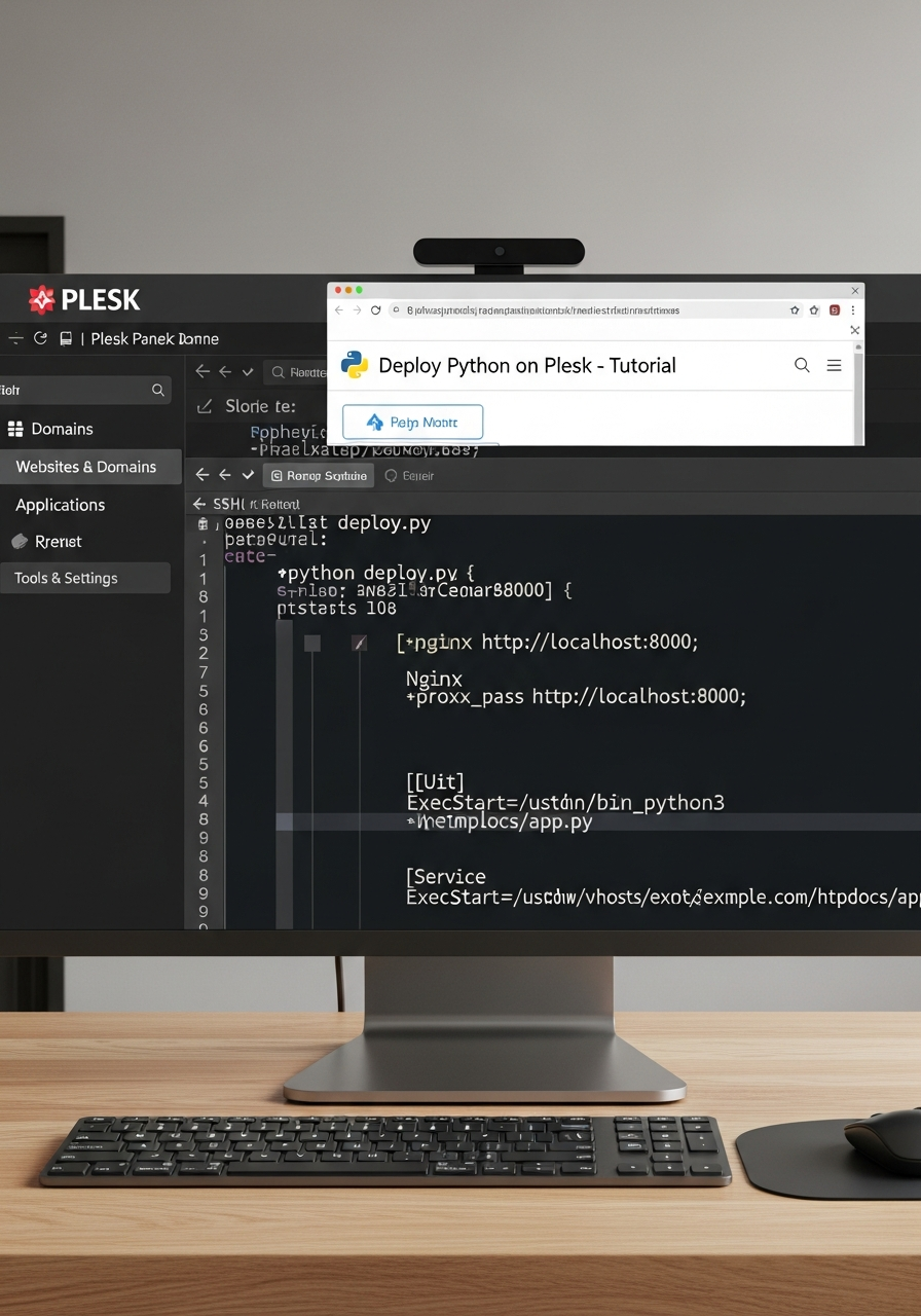 Cara Deploy Aplikasi Python di VPS dengan Plesk Panel (Reverse Proxy)