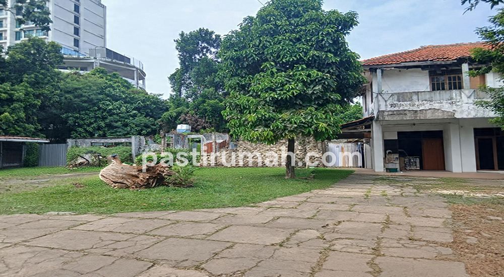 Tanah 1460 m2 SHM Bonus Rumah di Sayap Jl. Mampang Prapatan Raya Jkt