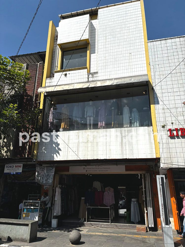 Ruko 4 Lantai Lokasi Super Strategis di Jl. Ahmad Yani Sukabumi