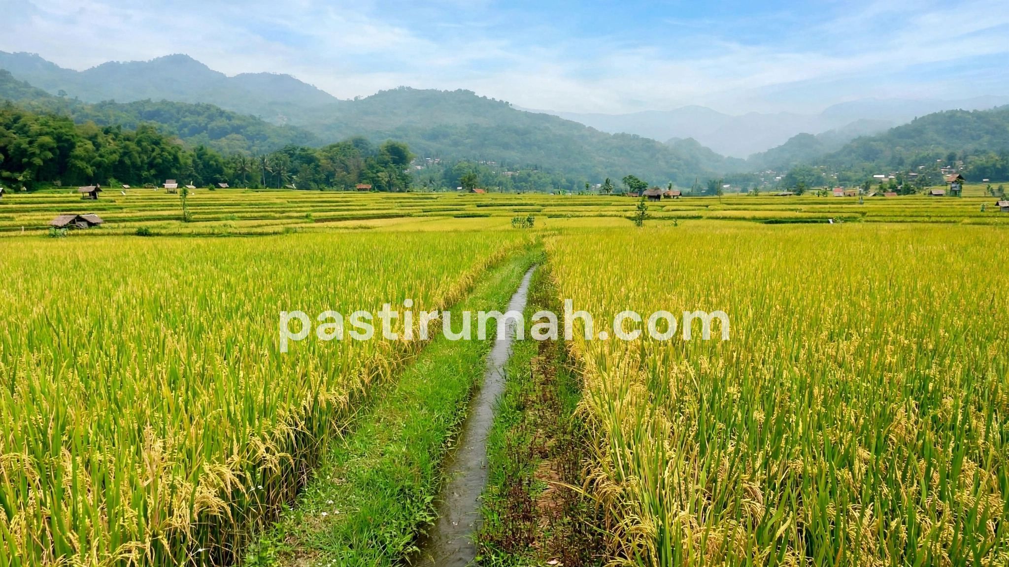 Sawah Produktif 5120 m2 SHM Harga Murah di Sumedang 