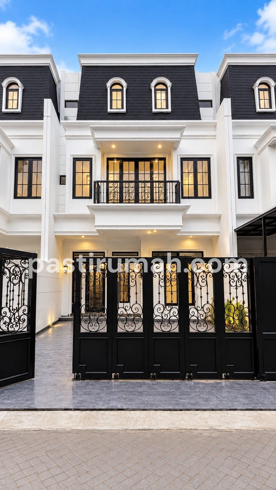 Dijual Rumah Baru American Clasic di Pondok Bambu Duren Sawit Jakarta 