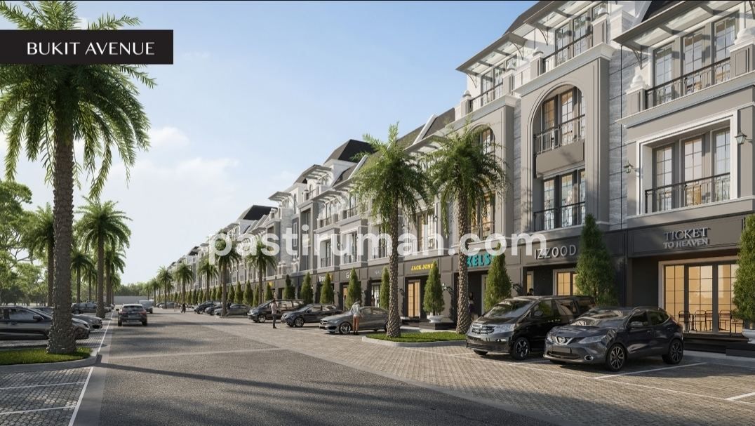 Dijual Ruko 3 Lantai Bukit Avenue , Bukit Podomoro Jakarta