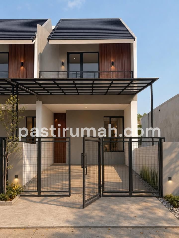 Rumah baru modern tropikal di Cinere Depok