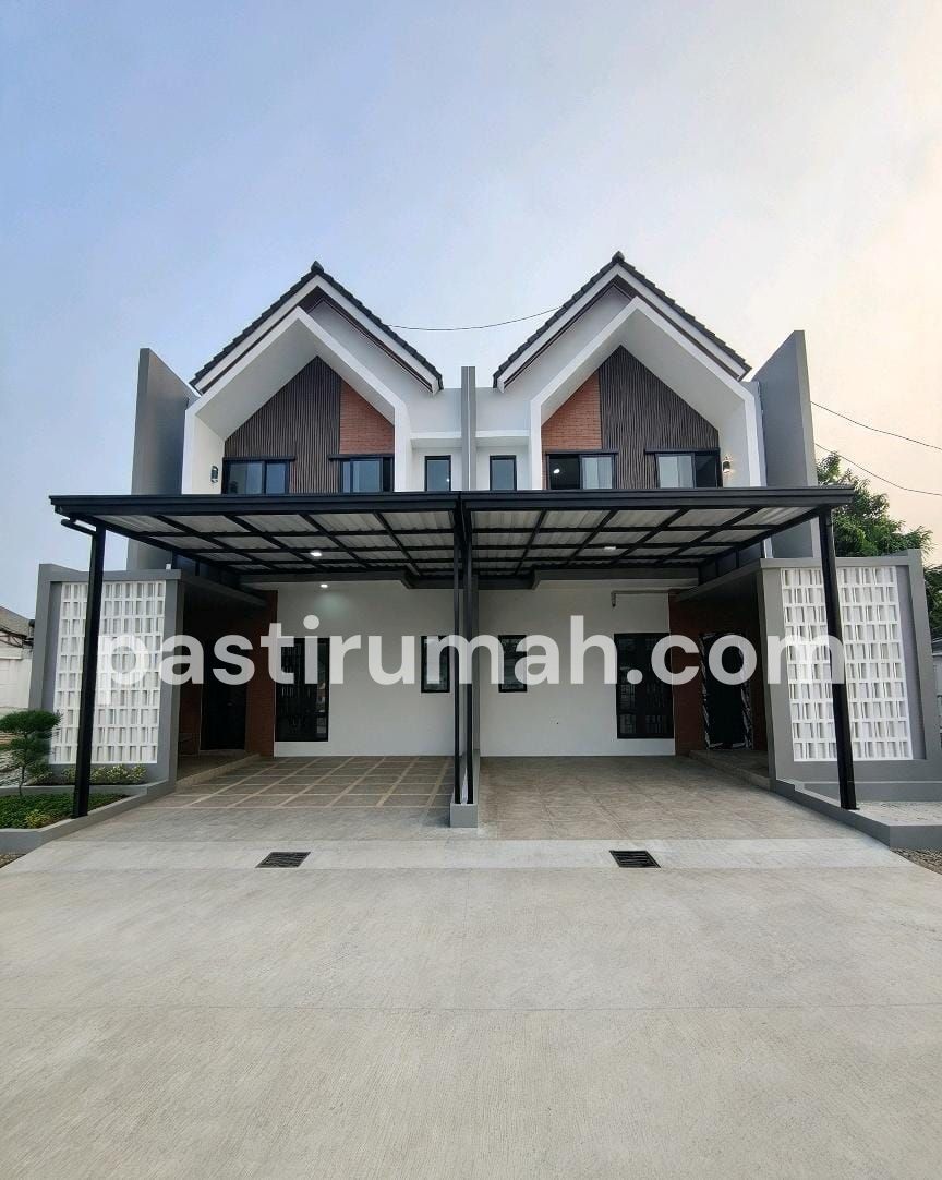 Rumah baru dalam cluster siap huni di Pondok Kelapa Jaktim