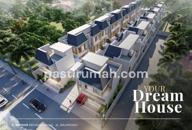Jual rumah komplek Reyhan Haus II jalan Kalpataru - Helvetia - Medan