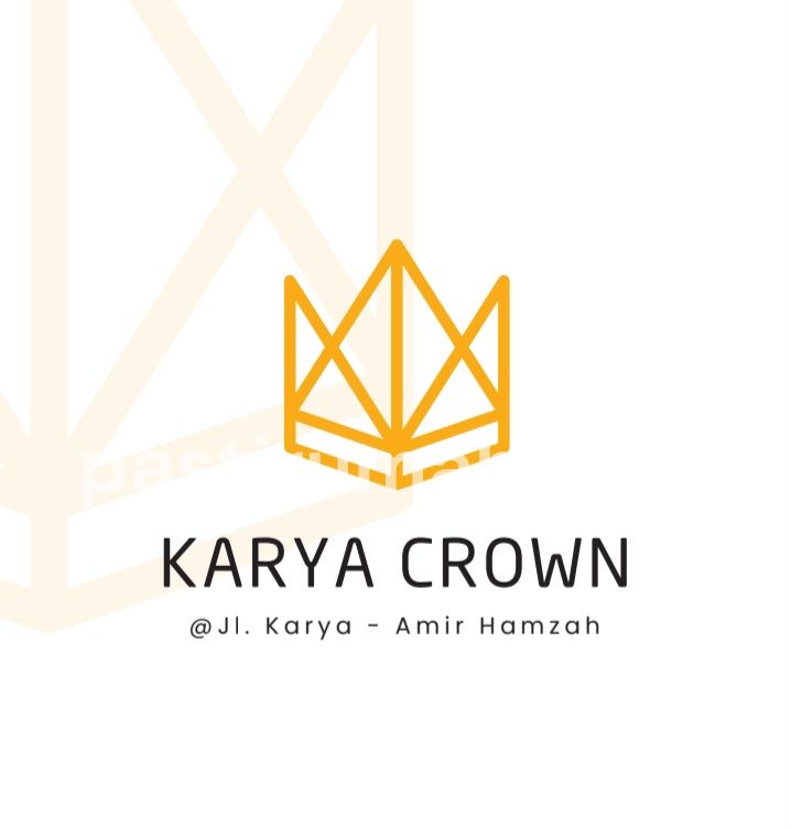 Jual Tanah Kavling dan Ruko lokasi bisnis ramai komplek Karya Crown