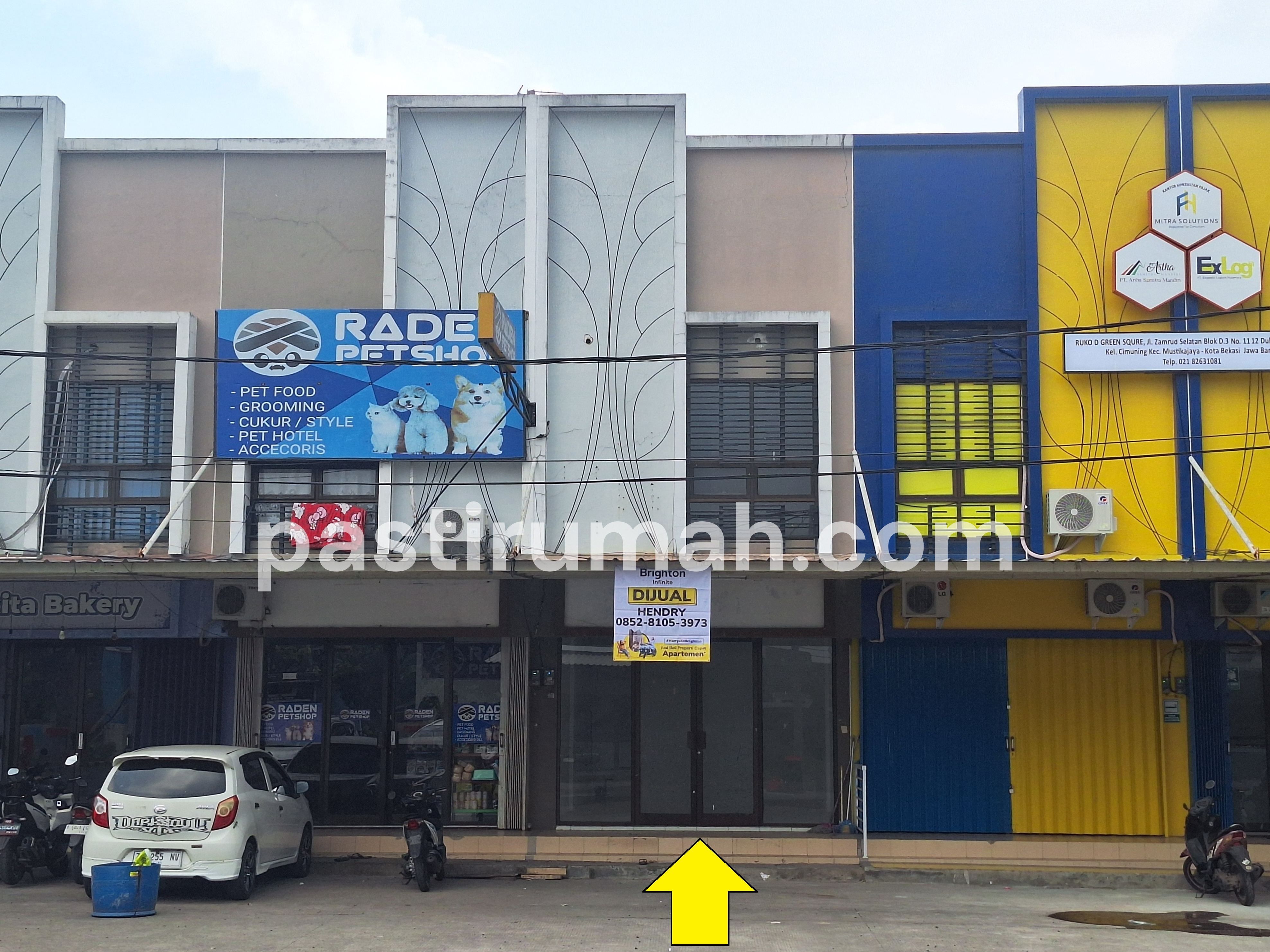 Ruko Kawasan Ramai Kuliner 2 Lantai Siap Usaha Dukuh Zamrud Bekasi