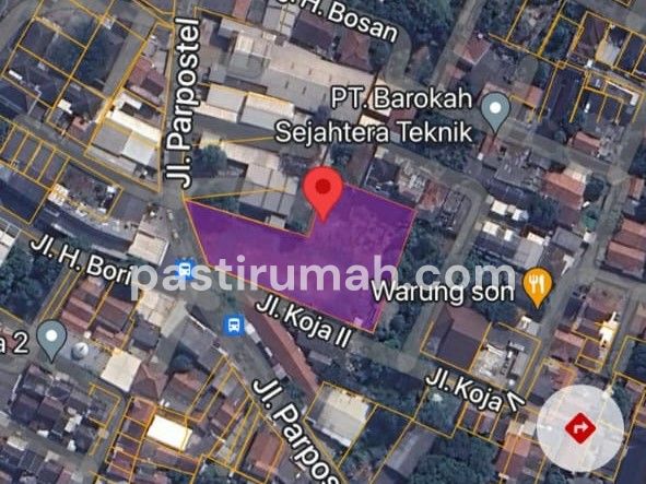 Tanah Komersial Lokasi Strategis Jatiasih, 10 Menit Ke Tol JORR