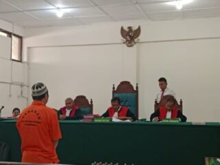 Miliki Sabu 100 Gram  dan Ribuan Ineks, Terdakwa Fanji Divonis Mati dan Herli Seumur Hidup