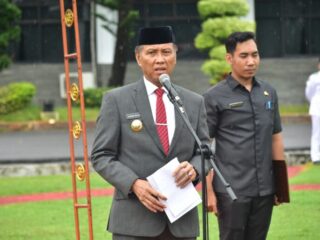 Hari KORPRI, Pj Bupati OKI Sampaikan Pesan Presiden ke Anggota KORPRI