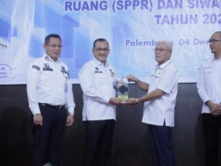 Sekda Buka Rakor Forum Penataan Tata Ruang dan Siswastek Tingkat Provinsi Sumsel