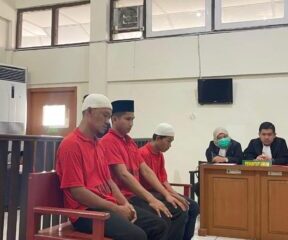 Tiga Terdakwa Kurir Sabu 13 Kilogram Divonis Hakim 20 Tahun Penjara