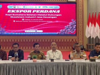 Launching Ekspor Perdana Kopi Sumsel Tujuan Australia dan Malaysia