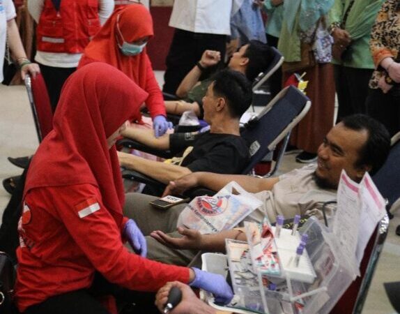 Donor Darah Paguyuban Tionghoa, PMI Sumsel dan PMI Kota target 700 pendonor darah