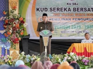 Bupati Muba Kukuhkan Pengurus Baru KUD SBJ Periode 2025–2030