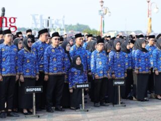 Penuhi Janjinya, Ratu Dewa Lantik 3.932 ASN Kota Palembang