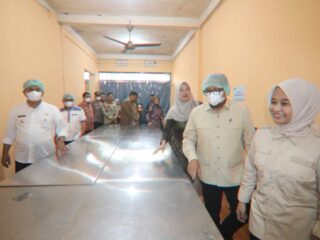 Tinjau Dapur SPPG Talang Kelapa, Muhammad Qodari Kagum Sistem Kerjanya Yang Sudah Rapi