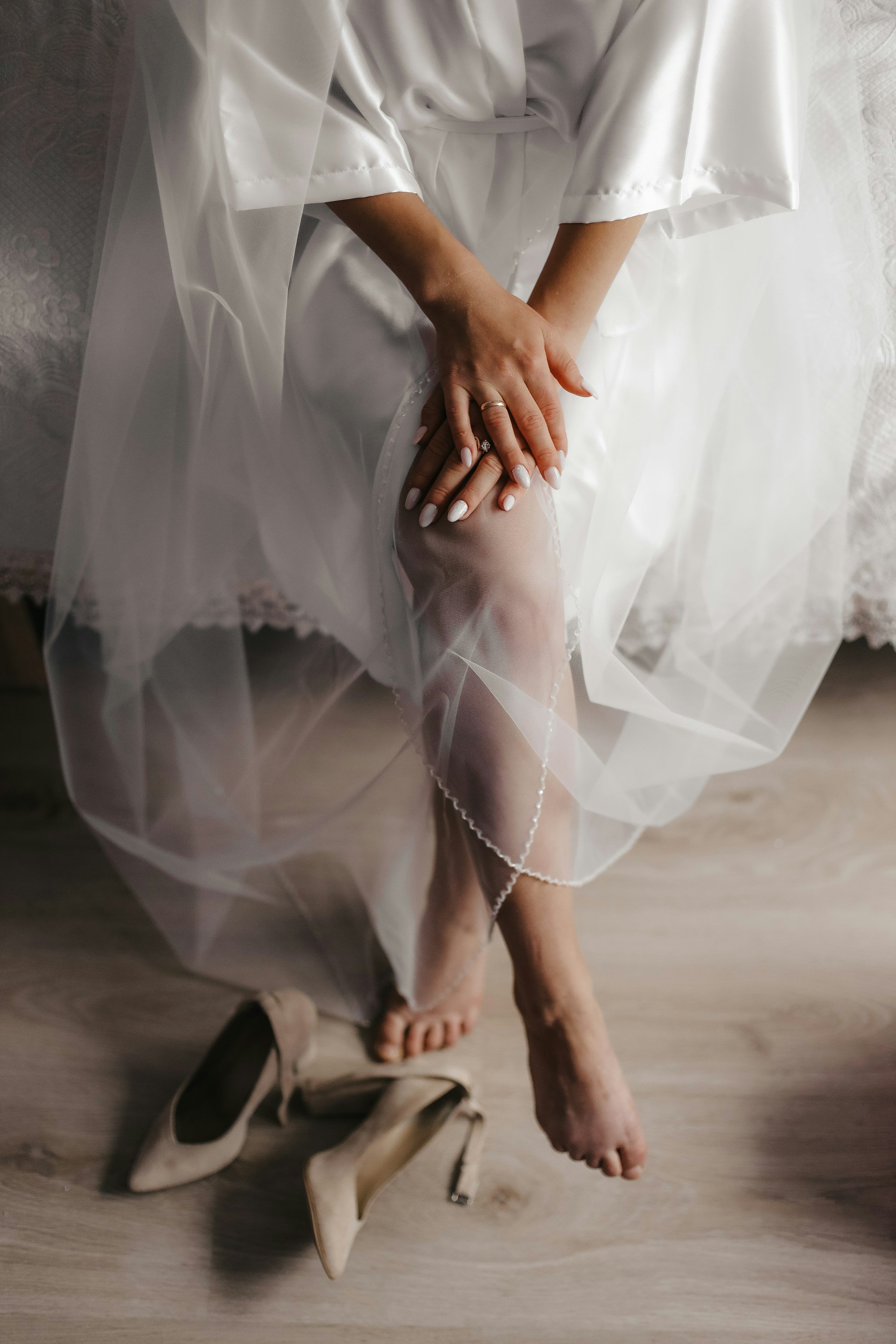 white dress