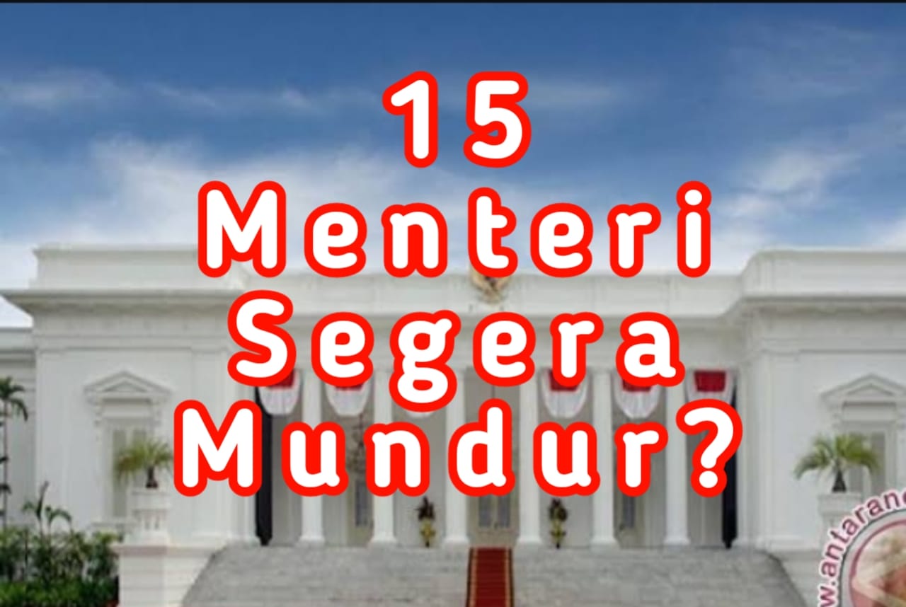 Gambar Ilustrasi Mundurnya 15 Menteri Kabinet Jokowi, Efek Dari Pemaksaan Cawapres Karbitan