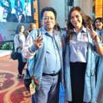 Amran Rusnadi, S.T, Ketua PARFI Jawa Barat bersama Ibu Trisya Suherman Turut Hadiri diskusi bertajuk 'Industri Keuangan & Pasar Modal Dalam Roadmap Menuju Indonesia Emas' di Ritz-Carlton Ballroom Pacific Place, SCBD Sudirman, Jakarta, Senin (29/1).