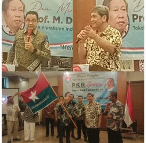 Agenda Partai Kemerdekaan Rakyat (PKR) Jumpa Anies Baswedan, di Kawasan Karet Tengsin, Jakarta Pusat Pada Senin, 20 Mei 2024.