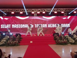 Gelaran Penampilan Silat Nasional Dan Tarian Kebangsaan Pada Agenda Silatnas PETANESIA Yang Berlangsung Di PTIK, Kawasan Kebayoran Baru, Jakarta Selatan Pada Sabtu, 13 Juli 2024